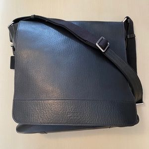 SHINOLA N/S Messenger Leather Black Bag NWT